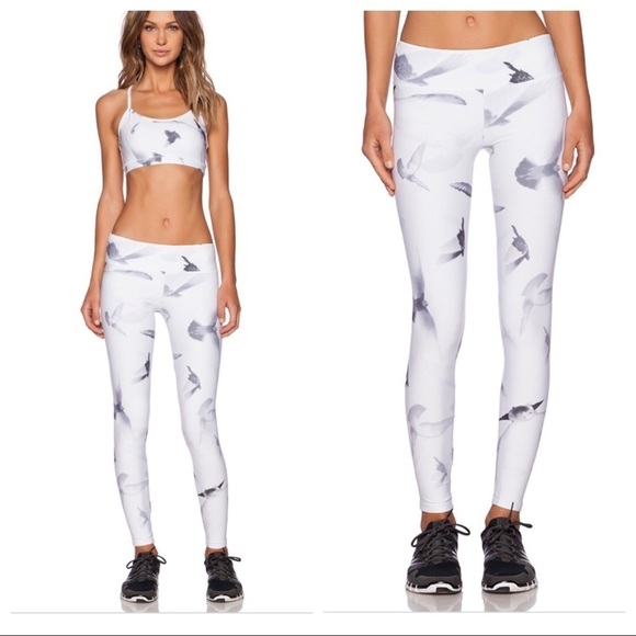 SOLOW x Daniella Clarke Bird Leggings Sz S - Picture 1 of 5